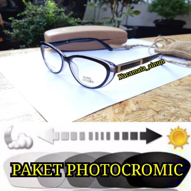 Frame Kacamata MJ 527 | Gratis Lensa Photocromic Normal / Minus