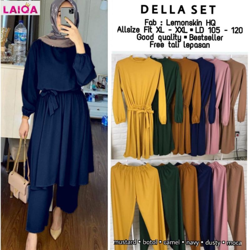 Della setelan by Laiqa