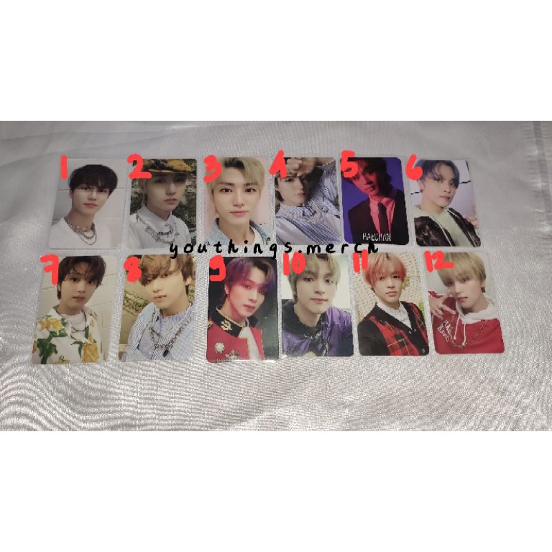 SALE PHOTOCARD NCT DREAM 127 JAEMIN HAECHAN JENO RENJUN OFFICIAL KIHNO WTS HELLO FUTURE RIDIN BOOM J