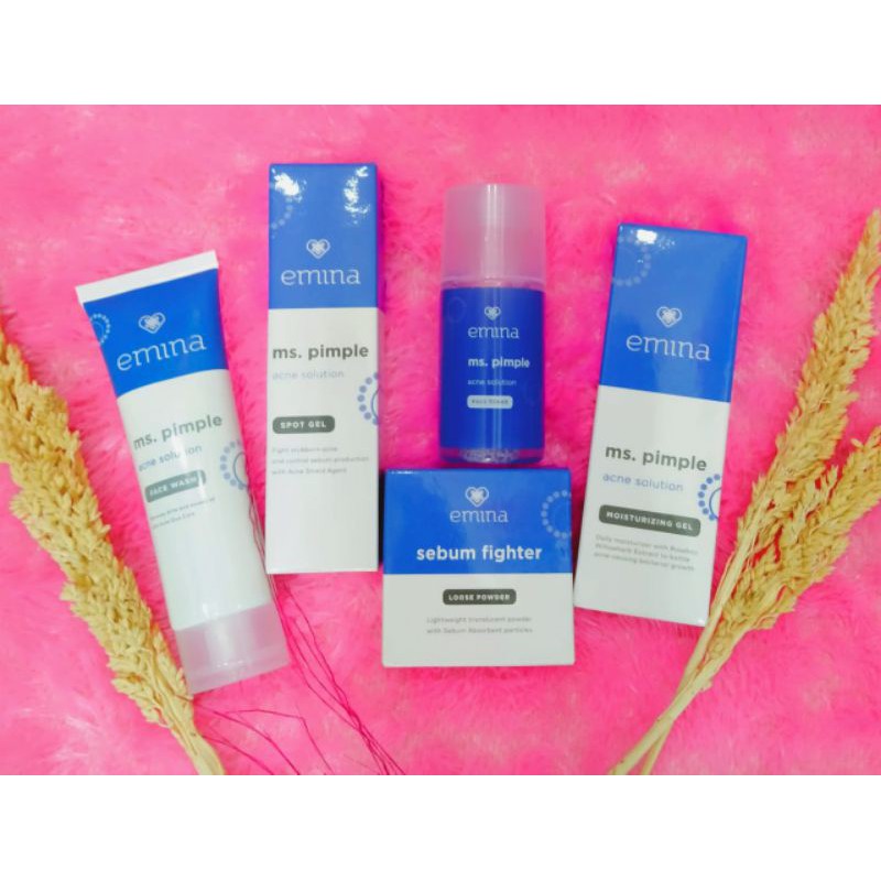 Emina Set Ms. Pimple Acne Solution (5pcs)