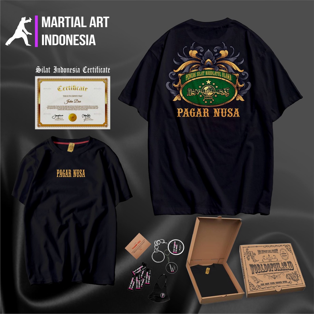 Kaos Pagar Nusa Distro Kode Nu Arpansa