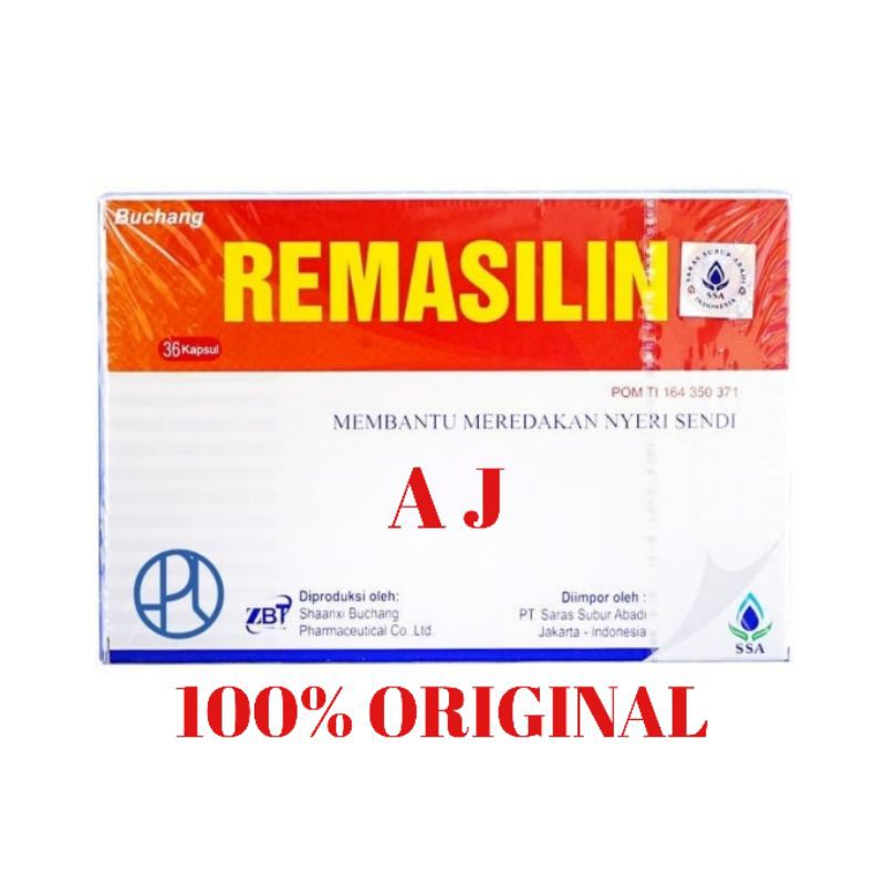 BUCHANG REMASILIN - OBAT RHEUMATIK, NYERI SENDI, SAKIT PINGGANG, PEGAL LINU