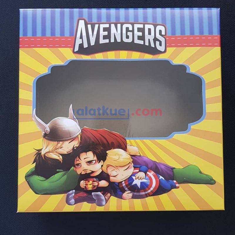 PROMO!!! Dus Kue Dos Nasi Avengers Dus Ulang Tahun Anak