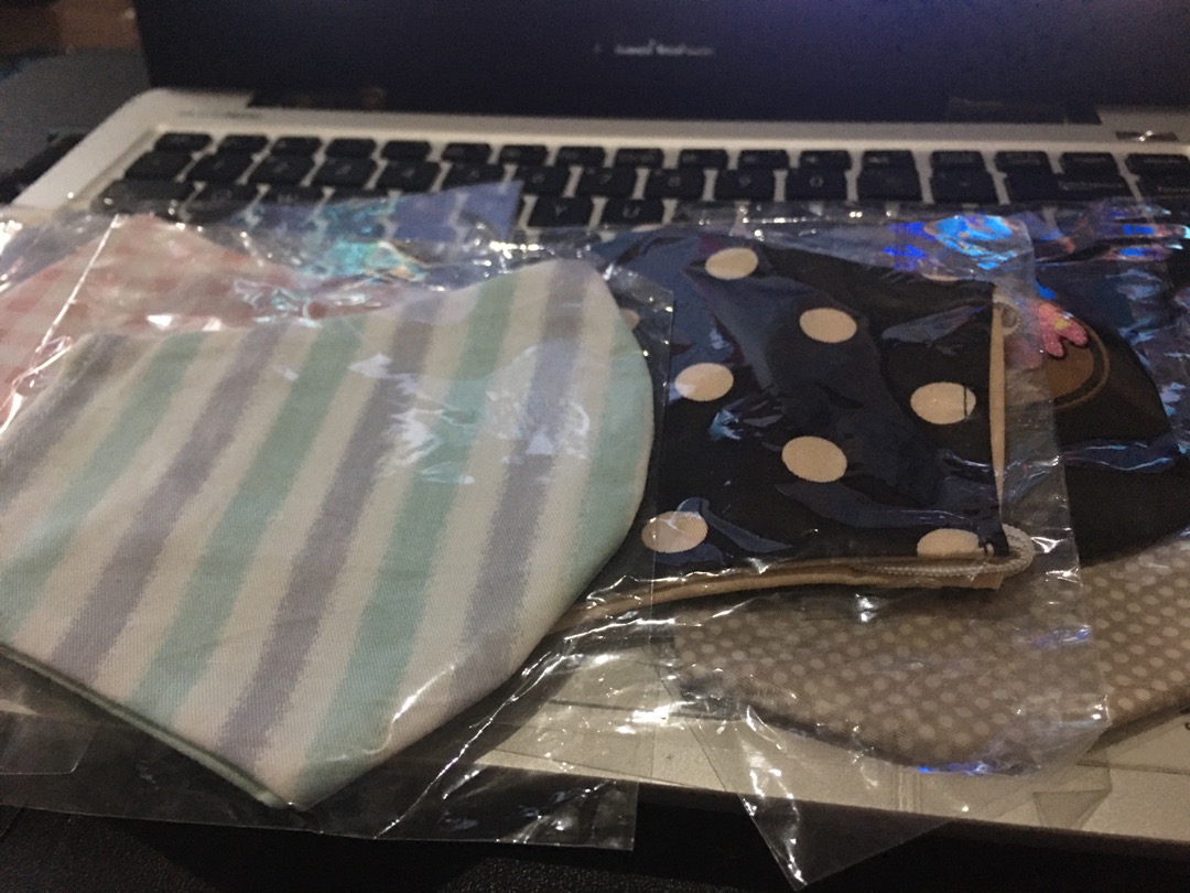 Headloop Batik Masker Katun Motif Part 3 With Slot Tissue / Filter /katun 2ply