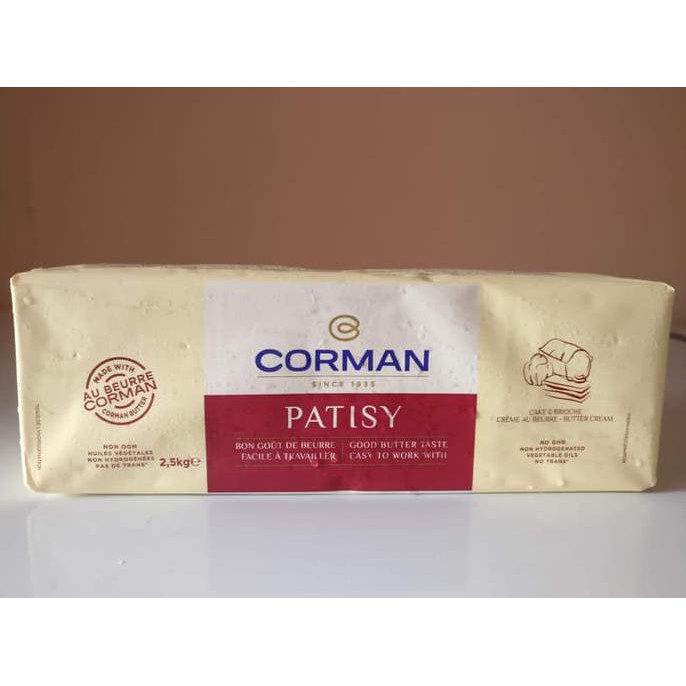 

New Unsalted Butter Corman 2500 Gr .