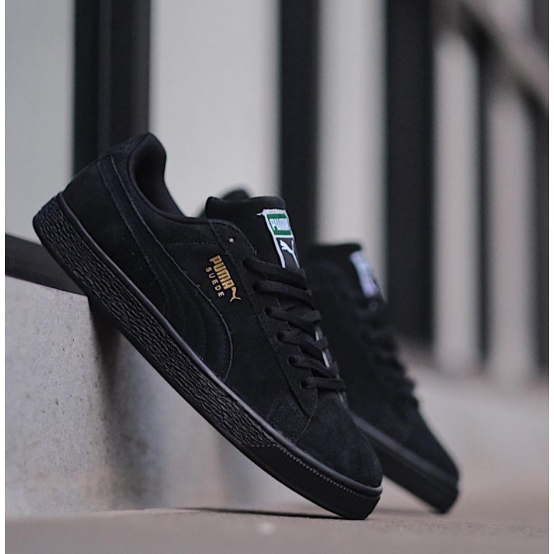 PUMA SUEDE CLASSIC ALLBLACK ORIGINAL BNIB