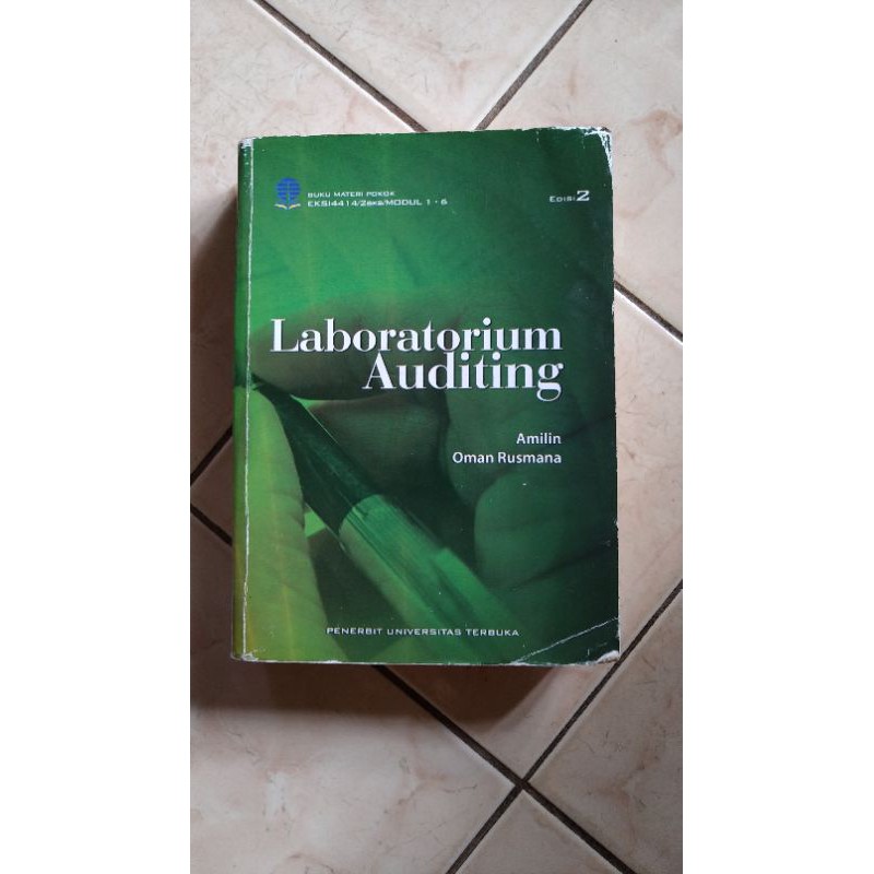 Jual Buku Laboratorium Auditing Edisi 2 Universitas Terbuka | Shopee ...