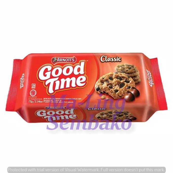 

GOOD TIME CLASSIC / GOOD TIME COFFEE / GOOD TIME RAINBOW / GOOD TIME PANDAN COCONUT 72GR, Kue, Snack