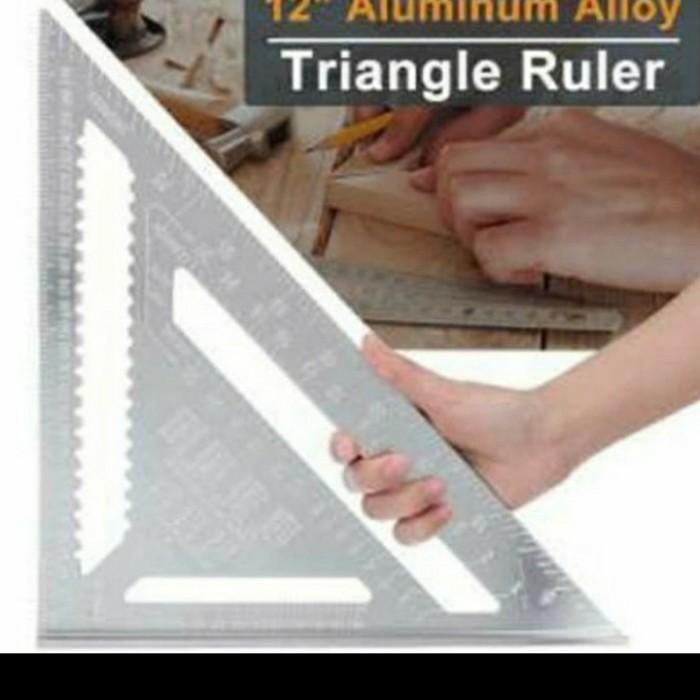 

Speed Square 12 Inch Penggaris/ Penggaris Siku Tukang Kayu