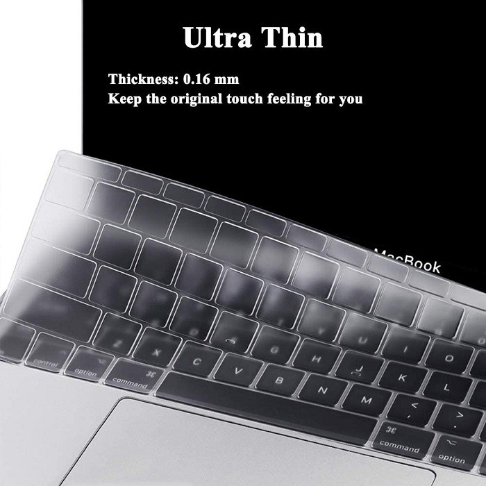 Silicone Pelindung Keyboard Cover Protector  Macbook Air 13 Inch M1 M2 A2179 A2337 M2 A2681 2022