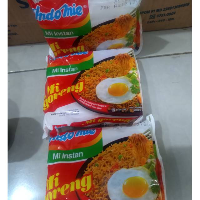 

indomie goreng original, ayam pop 85gr