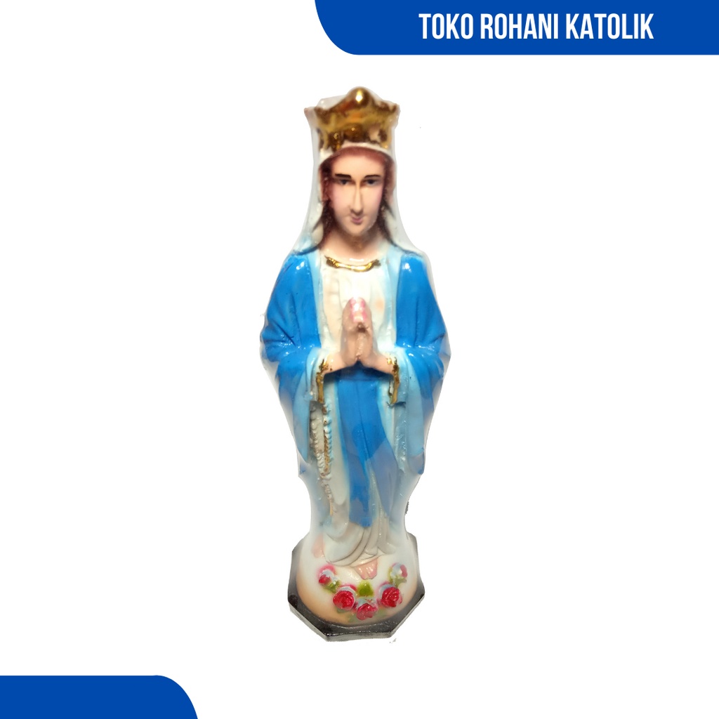 PATUNG MARIA LORDES 20 CM / PATUNG BUNDA MARIA / PATUNG KATOLIK MURAH / PATUNG MARIA LOURDES