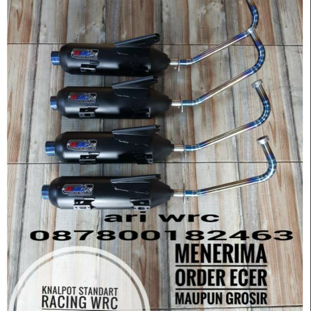 Knalpot WRC Mio,mio M3,soulGT,Xeon 125,X-ride,Fino