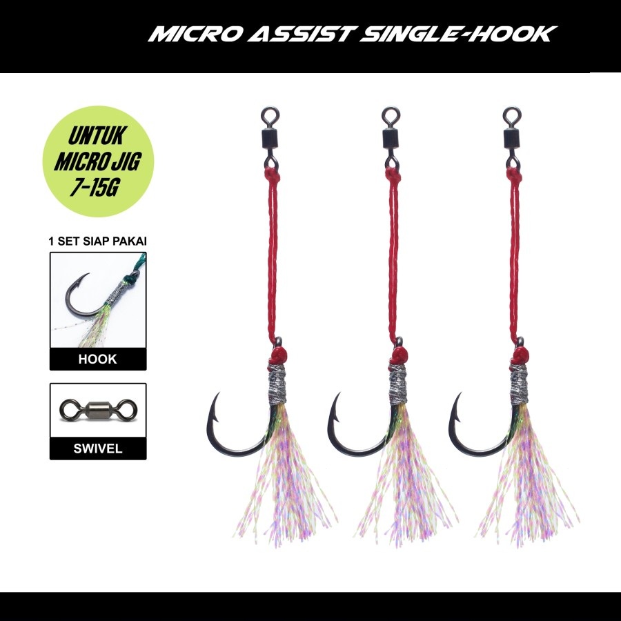 Micro Assist Single Hook