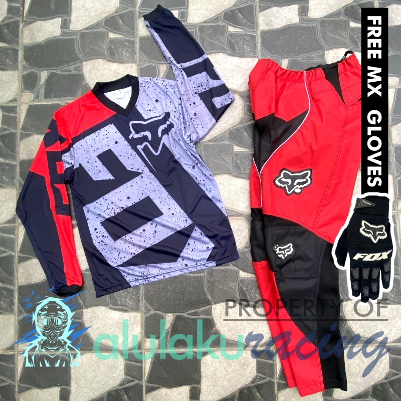 Jersey &amp; Celana MX Trail Motocross - Paket Bundling FOCT1003-F41