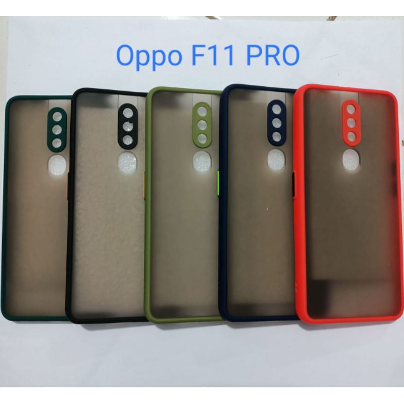 CASE DOVE AERO FOR OPPO F11 PRO ORIGINAL MATTE TRANSPARAN SOFT FUZE FROSTED