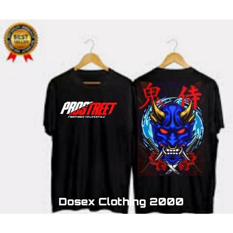 Kaos Prostreet Samurai Oni Mask