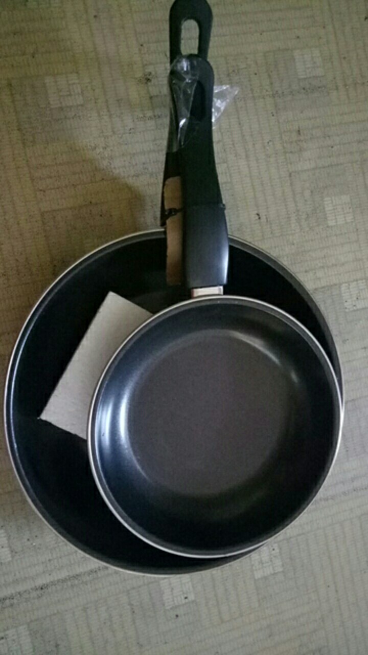 Teflon Fry Pan Set 2 Pcs Anti Lengket Maspion Extra Bubble