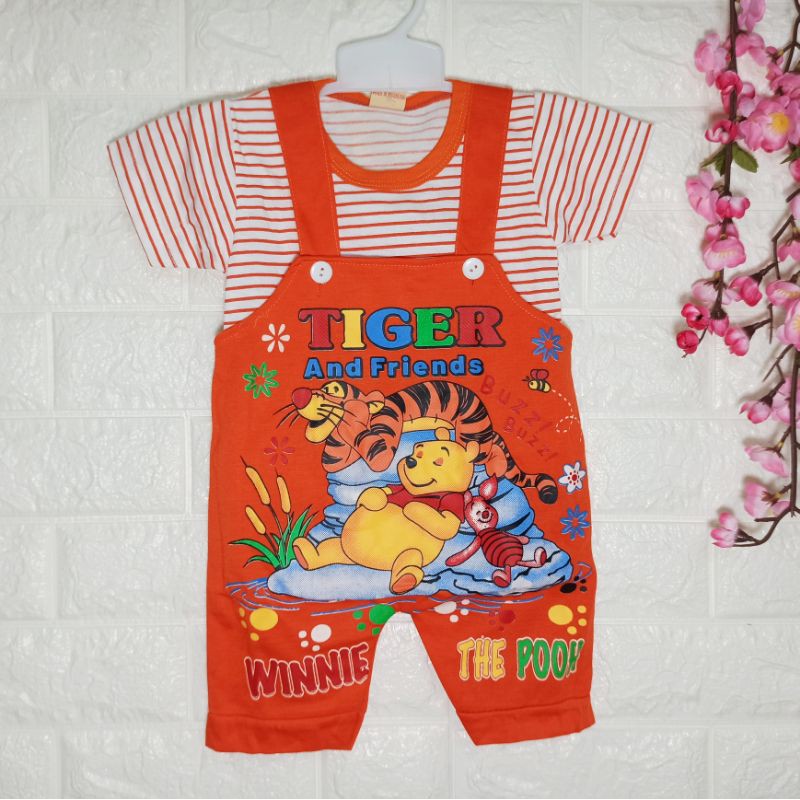 Ss#2001 Jumper Bayi size 2-10bulan / Pakaian Bayi / Overall Anak / Baju Kodok Anak