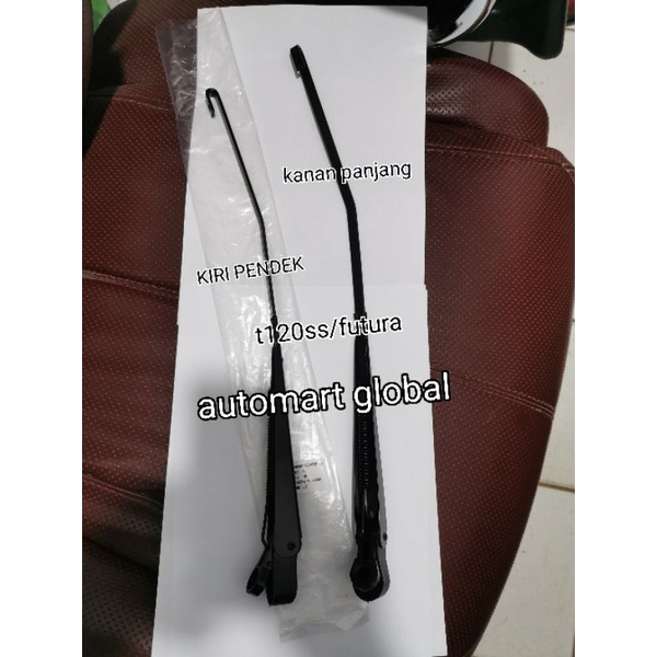 tangkai wiper arm futura t120ss 1set isi 2pc