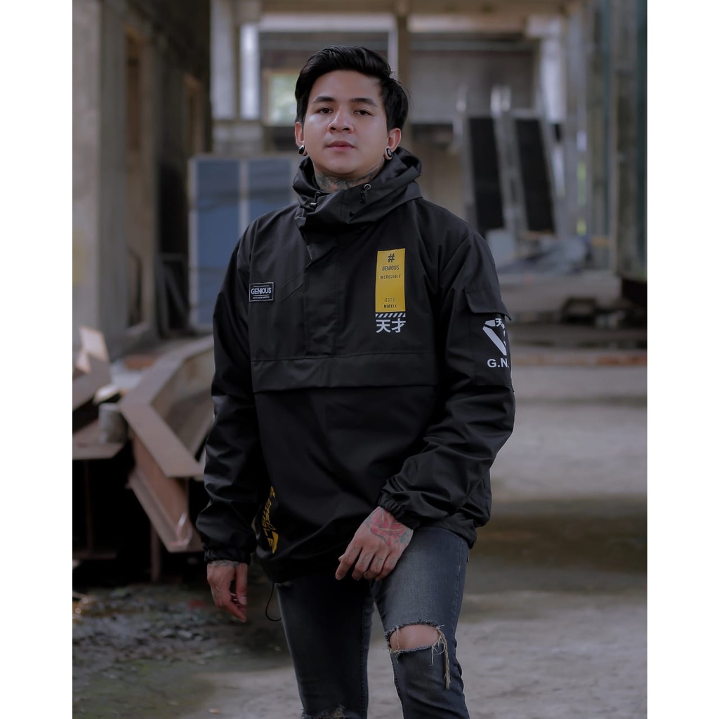 CAGOULE POLOS SALVIO HEXIA ORIGINAL - JAKET PARASUT PRIA