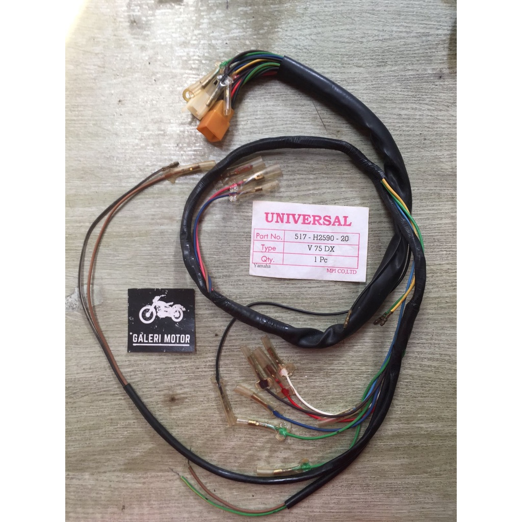 kabel body yamaha v75 dx kualitas original kabel set yamaha v75 dx MPI CO,LTD Top Quality