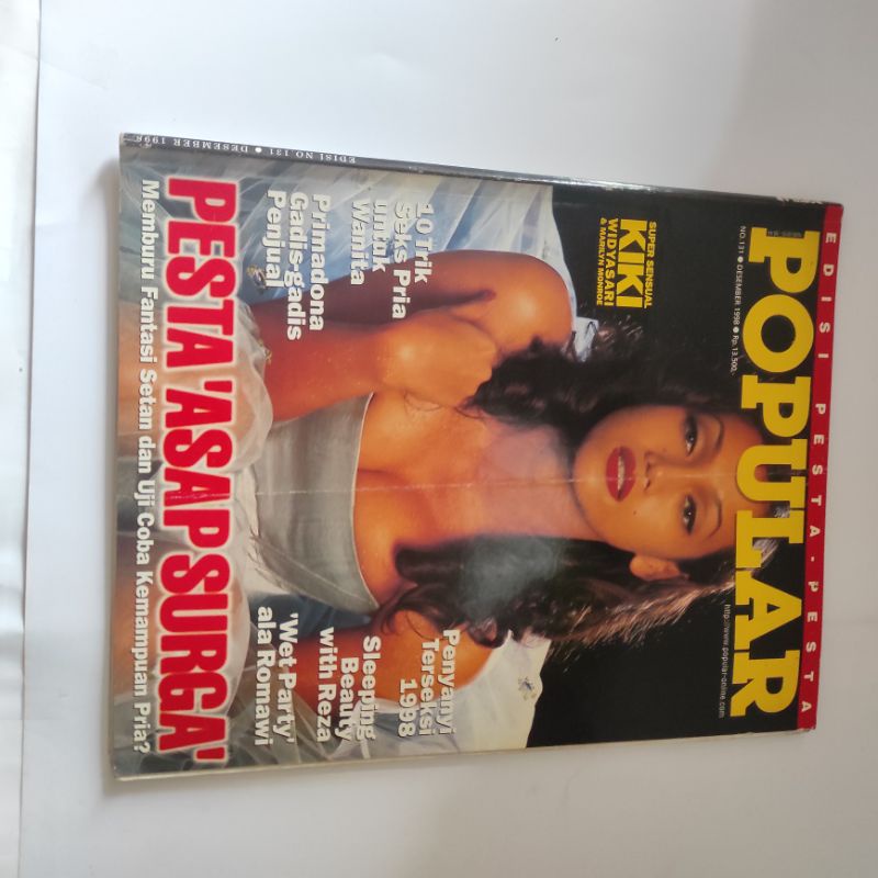 MAJALAH POPULAR NO. 131/1998 COVER KIKI WIDYASARI
