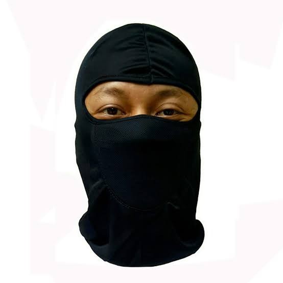 PROMO BALACLAVA BLACK- MASKER BIKER'S NINJA- HIGH PERFORMANCE MASKER