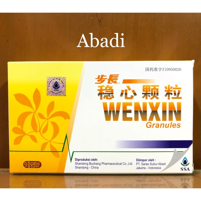 Buchang Wenxin Granules - Obat Memperkuat Fungsi Jantung