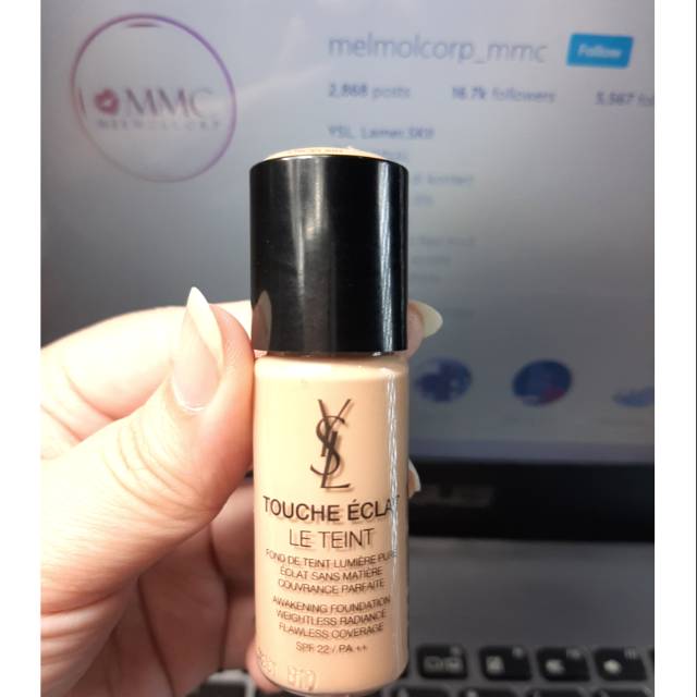 Mini YSL Foundation Touché Eclat Le Teint