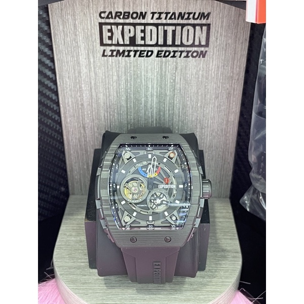 expedition e6782m carbon titanium limited edition pria new