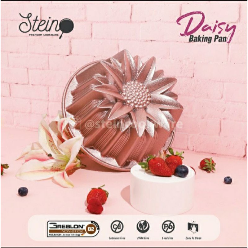 STEIN Cookware Baking Pan Daisy / Crystal Cetakan Loyang Kue