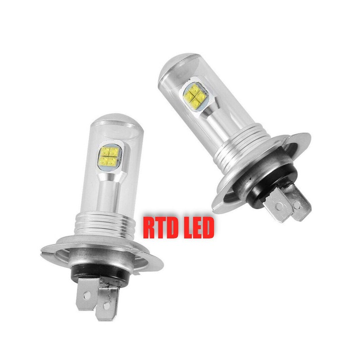 Hot sale     Led H7 Night Eyes Cree Chip 8 Mata 2 Pcs Sepasang R003     hanya di shopee