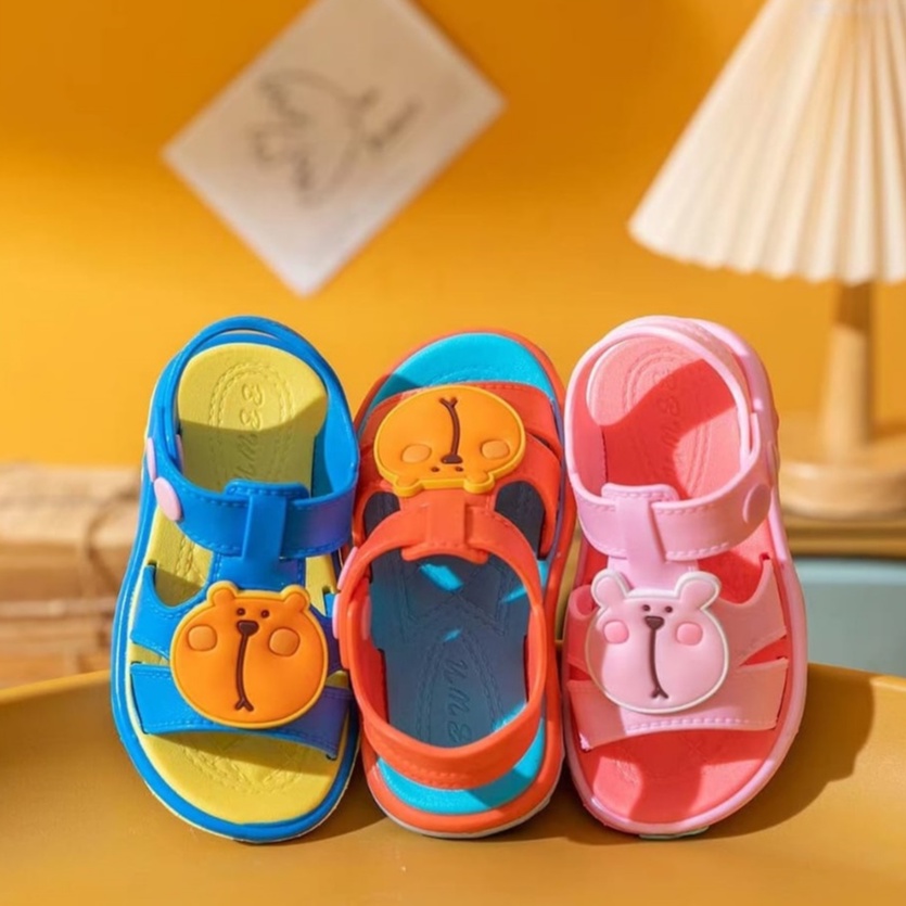 Sandal sepatu anak motif beruang