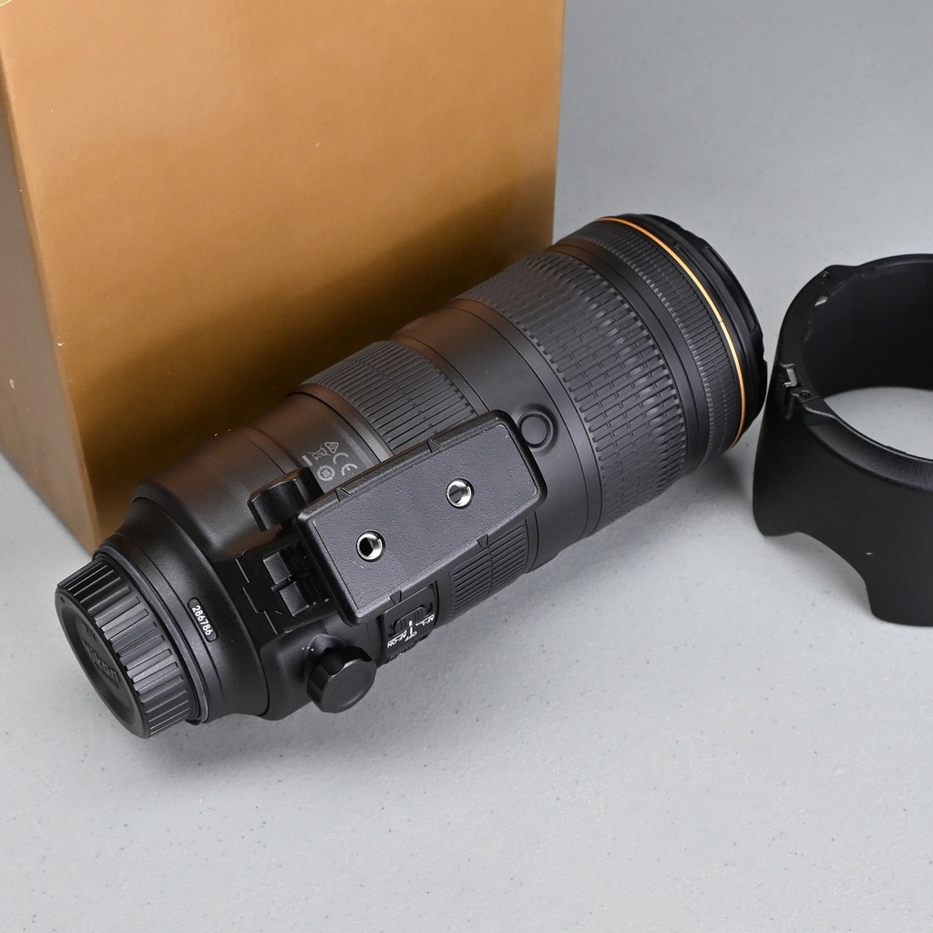 Nikon AFS Nikkor 70-200mm F2.8E FL ED VR Bekas Display Like New Banget