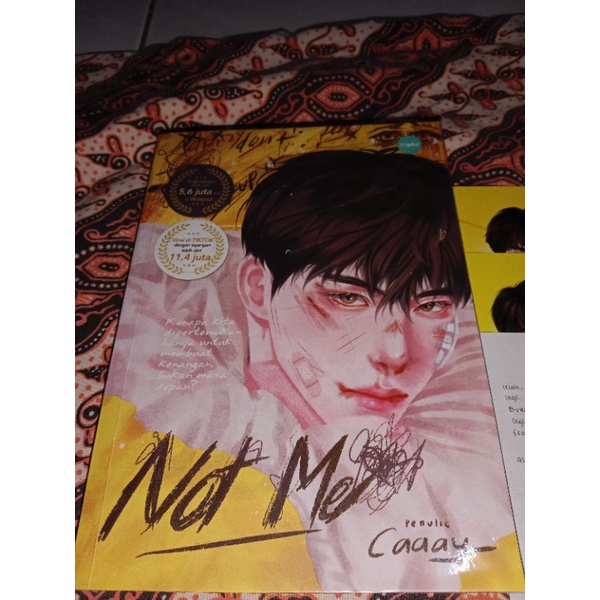 (ORIGINAL)NOVEL NOT ME [PRELOVED/BEKAS/UNSEALED}