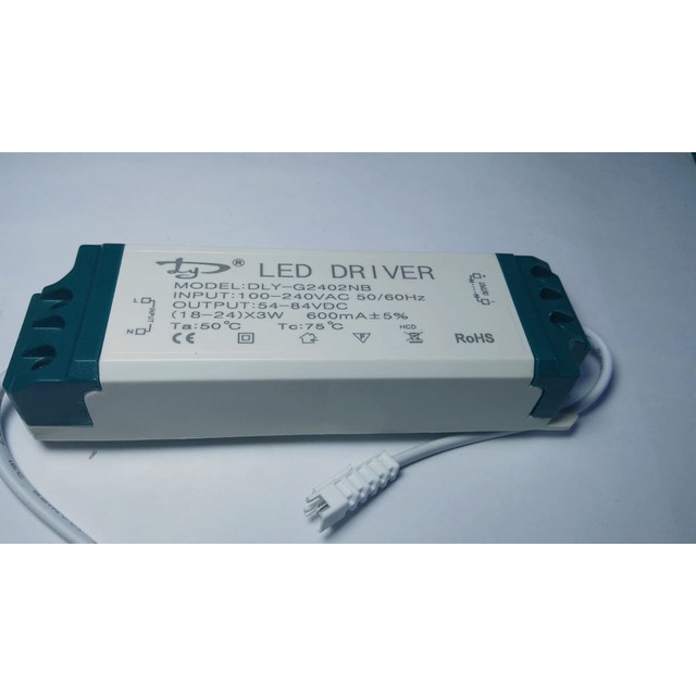 [DSP-9164] LED DRIVER (18-24)X3WATT 600mA DLY-G2402N