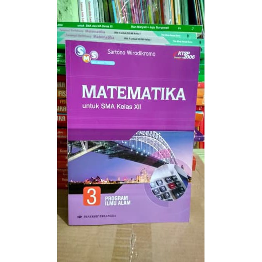 Best Seller Matematika 3 Untuk Sma Kelas Xii Ktsp 2006