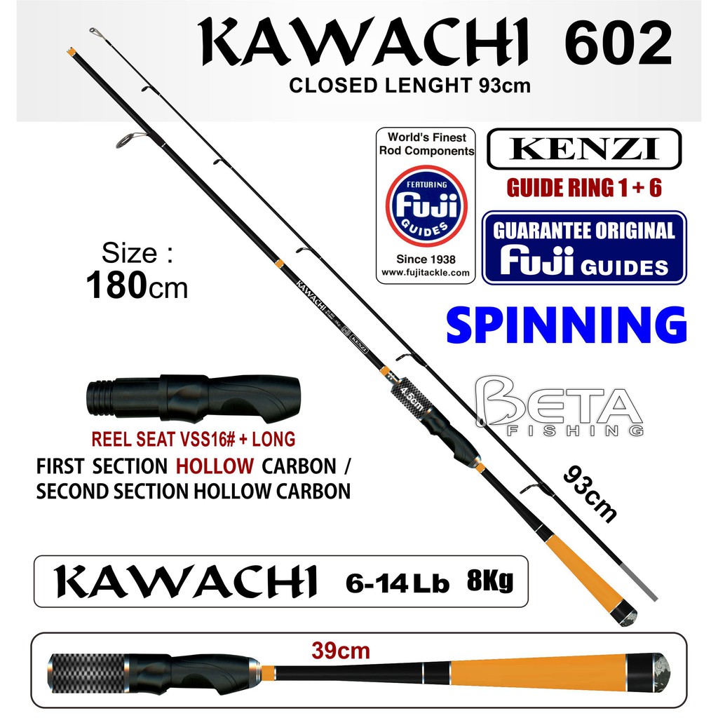 ROD JORAN KENZI KAWACHI 6-14 LB