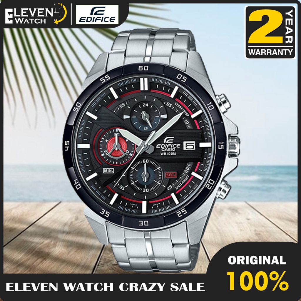 Jam Tangan Casio Pria Edifice EFR-556DC-1A / EFR556DC-1A  Garansi 2Th