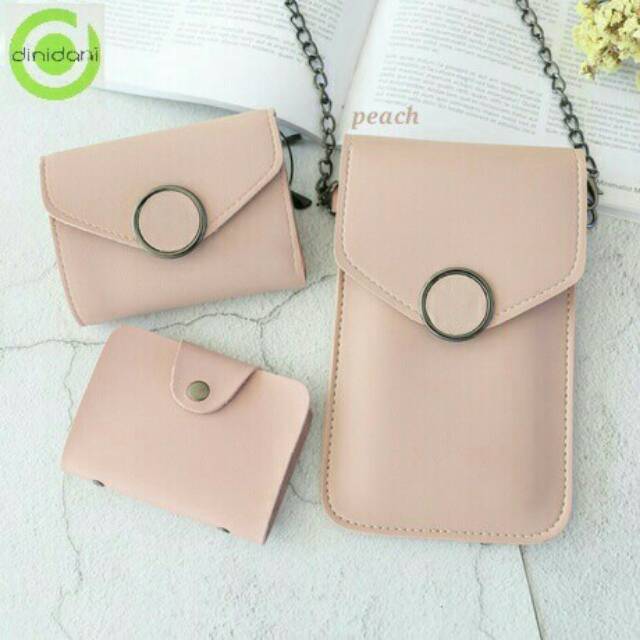 Tas selempang hp mini simple lucu