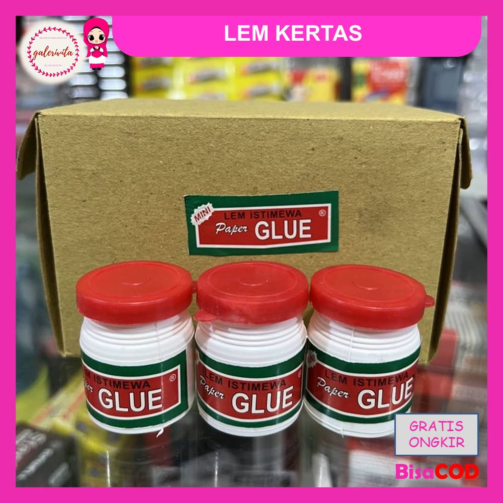 

Lem Kertas Colek / Lem Kertas Mini / Lem Sagu Glue / Lem Kertas