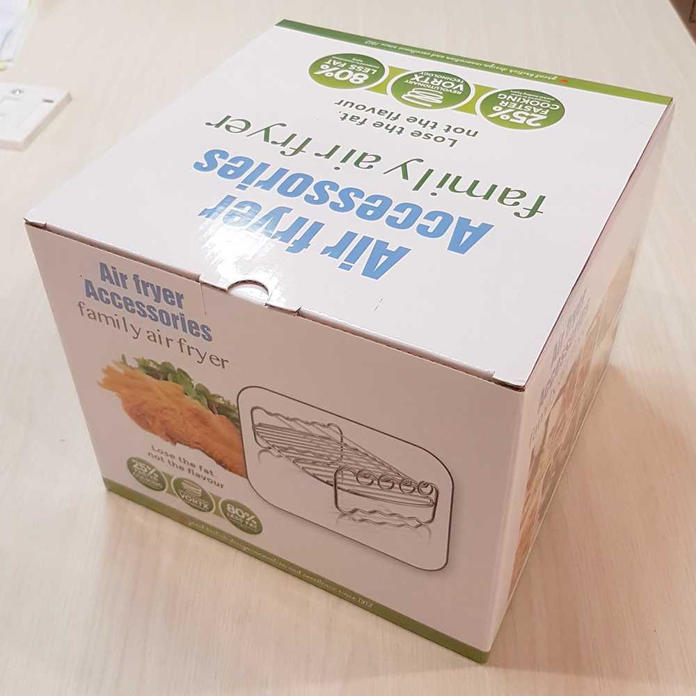 Qiufeng Set Aksesoris Air Fryer for Gowise Phillips Cozyna 7 PCS QC007