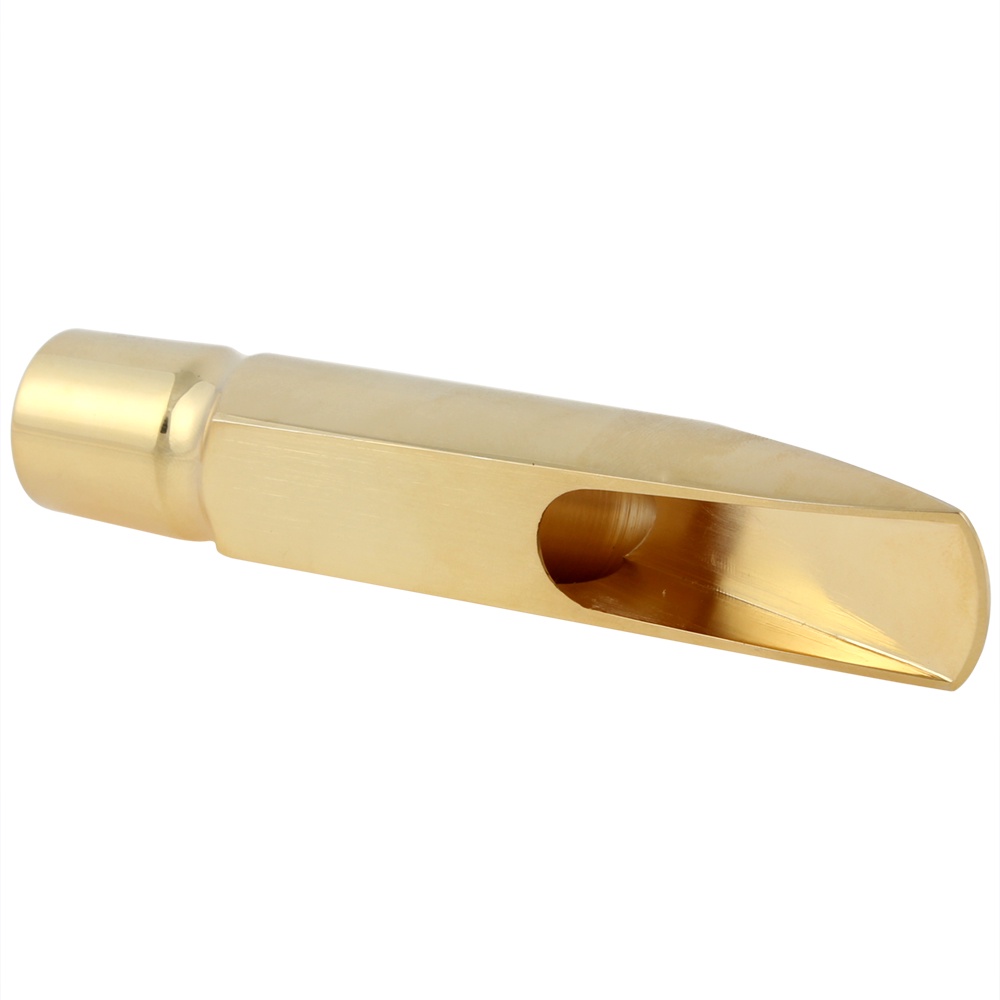 Mouthpiece Saxophone Tenor Profesional 8 Lapis Emas Bahan Metal Untuk Musik Jazz