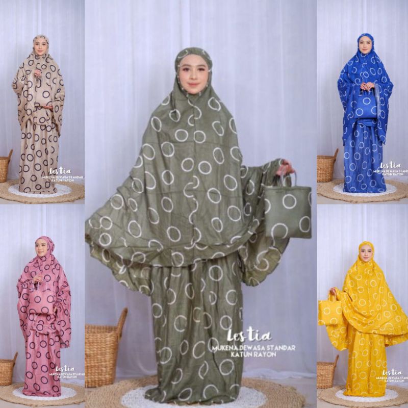 MUKENA BALI RAYON || TIEDYE || HANDMADE || DEWASA TERMURAH JUMBO | MUKENA DEWASA MURAH || MUKENA TRAVELING || MUKENA JAMILA LESTIA