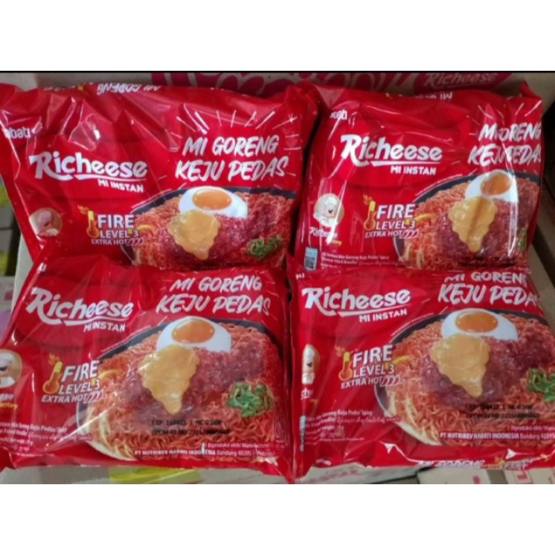 

Mie Goreng Richeese Rasa Keju Lvl3 Ready