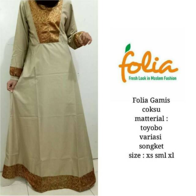 Gamis folia toyobo