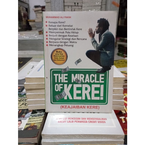OBRAL BUKU MOTIVASI / PENGEMBANGAN DIRI / INSPIRASI / MARKETING / SETRUM WARSITO / TONI WENAS / MURAH ORIGINAL-THE MIRACLE OF KERE