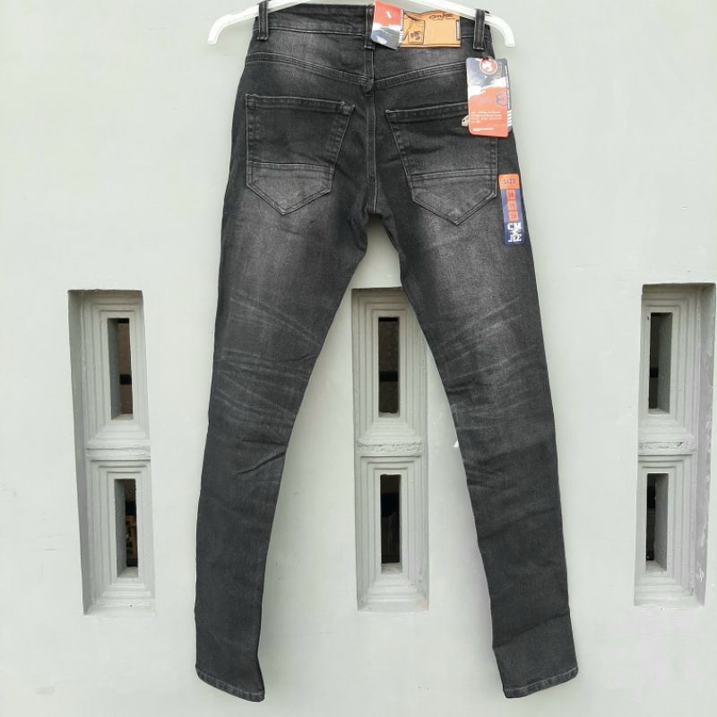 celana jeans pria cmje jeans sobek street ripped jeans