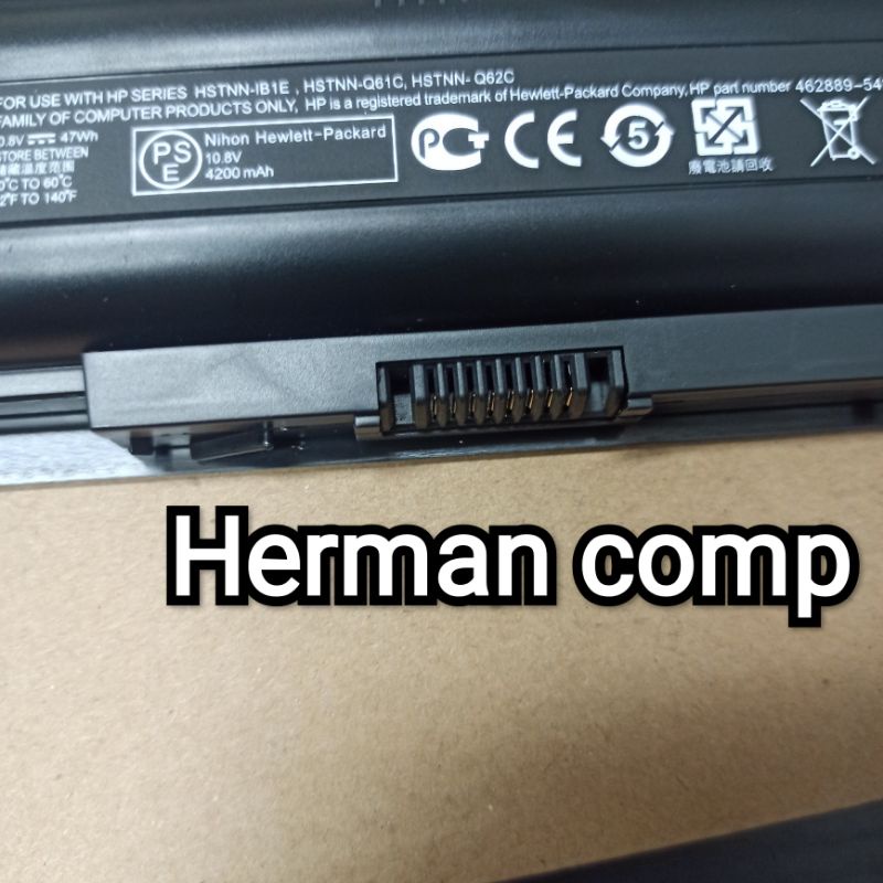 Original Baterai Hp HSTNN-IB0X HSTNN-IB1E HSTNN-Q61C HSTNN-Q62C HSTNN-Q72C